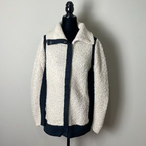 Anthropologie Sparrow Zip-Up Sweater